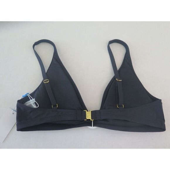Bleu Rod Beattie Women’s Size 4 Buckle Up Black Bralette Bikini Top $85 - Picture 3 of 5